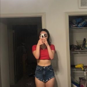 Topshop denim short